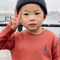 Tentree Kids Golden Spruce Crew