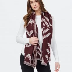 Tentree Scarves Organic Cotton Sumatra Blanket Scarf