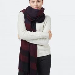 Tentree RWS Wool Woven Plaid Scarf