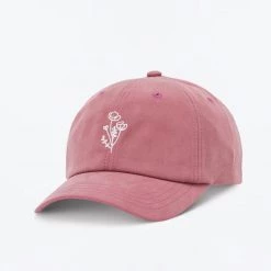 Tentree Flower Embroidery Peak Hat