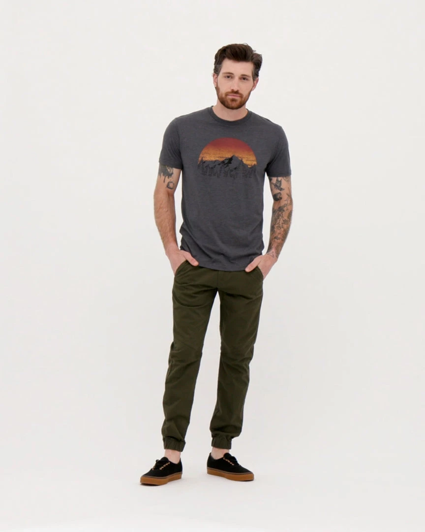 Tentree Vintage Sunset T-Shirt Men 32 Tentree Vintage Sunset T-Shirt Men