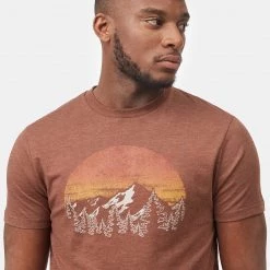 Tentree Vintage Sunset T-Shirt Men 69 Tentree Vintage Sunset T-Shirt Men