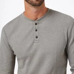 Tentree TreeWaffle Henley Longsleeve Men 26 Tentree TreeWaffle Henley Longsleeve Men