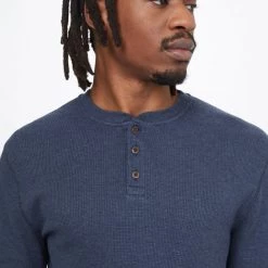 Tentree TreeWaffle Henley Longsleeve Men 33 Tentree TreeWaffle Henley Longsleeve Men