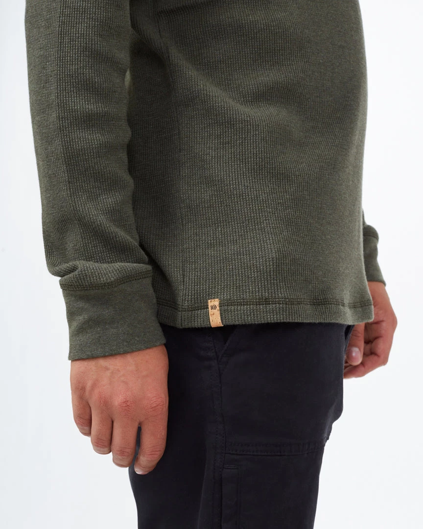 Tentree TreeWaffle Henley Longsleeve Men 20 Tentree TreeWaffle Henley Longsleeve Men