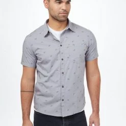 Tentree Bike Around Shortsleeve Shirt