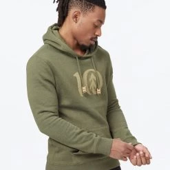 Tentree Men Woodgrain Ten Hoodie