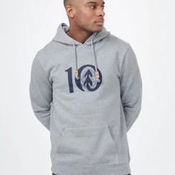 Tentree Men Woodgrain Ten Hoodie