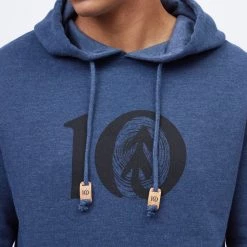 Tentree Men Woodgrain Ten Hoodie