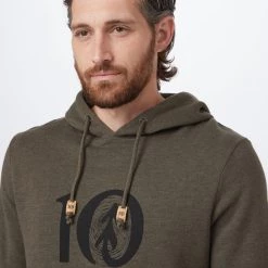 Tentree Men Woodgrain Ten Hoodie