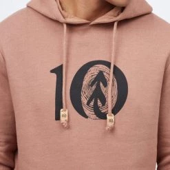Tentree Men Woodgrain Ten Hoodie