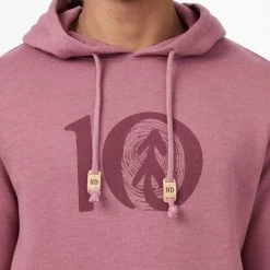 Tentree Men Woodgrain Ten Hoodie