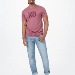 Tentree Men Woodgrain Ten T-Shirt