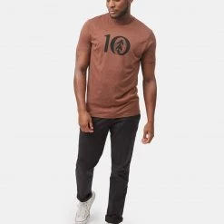 Tentree Men Woodgrain Ten T-Shirt