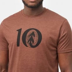 Tentree Men Woodgrain Ten T-Shirt
