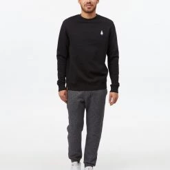 Tentree TreeFleece Golden Spruce LS Crew