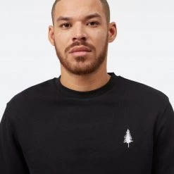 Tentree TreeFleece Golden Spruce LS Crew