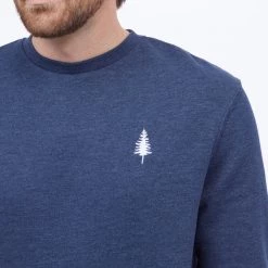 Tentree TreeFleece Golden Spruce LS Crew