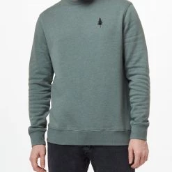Tentree TreeFleece Golden Spruce LS Crew