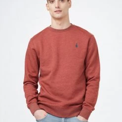 Tentree TreeFleece Golden Spruce LS Crew