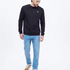 Tentree TreeFleece Golden Spruce LS Crew