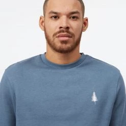 Tentree TreeFleece Golden Spruce LS Crew