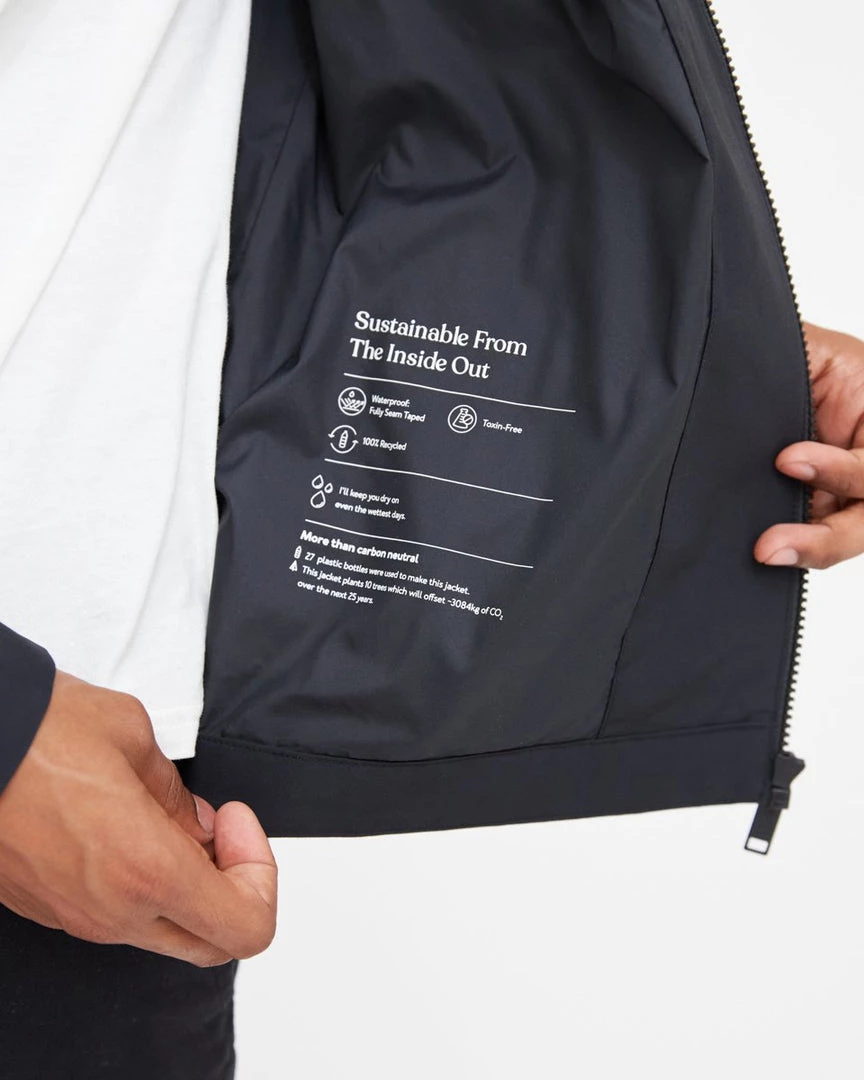 Tentree Men Nimbus Rain Jacket 8 Tentree Men Nimbus Rain Jacket