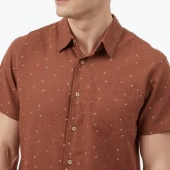 Tentree Mushroom Mancos Shortsleeve Shirt