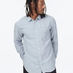 Tentree Hemp Button Front Shirt
