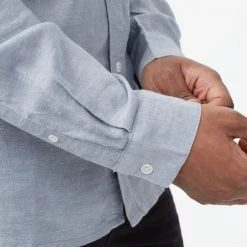 Tentree Hemp Button Front Shirt