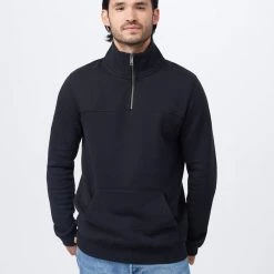 Tentree Men 1/4 Zip Kanga Pocket Fleece