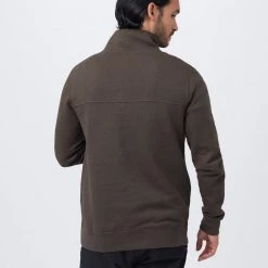 Tentree Men 1/4 Zip Kanga Pocket Fleece