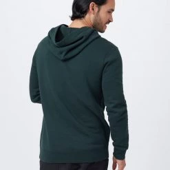 Tentree Men Treefleece 1/4 Button Hoodie
