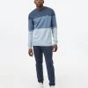 Tentree Men TreeFleece Blocked Classic Crew 2 Tentree Men TreeFleece Blocked Classic Crew