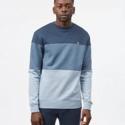 Tentree Men TreeFleece Blocked Classic Crew