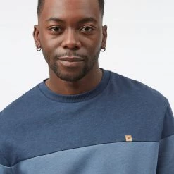 Tentree Men TreeFleece Blocked Classic Crew