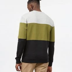 Tentree Men TreeFleece Blocked Classic Crew
