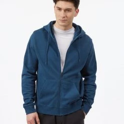 Tentree Men Organic French Terry Full Zip Hoodie