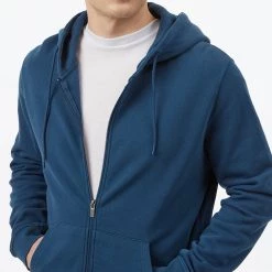 Tentree Men Organic French Terry Full Zip Hoodie 14 Tentree Men Organic French Terry Full Zip Hoodie