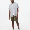 Tentree Men Hemp Button Front Shortsleeve Shirt