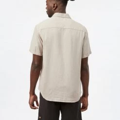 Tentree Men Hemp Button Front Shortsleeve Shirt