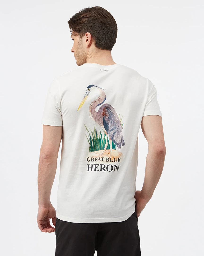 Tentree National Geographic Great Blue Heron T-Shirt 8 Tentree National Geographic Great Blue Heron T-Shirt