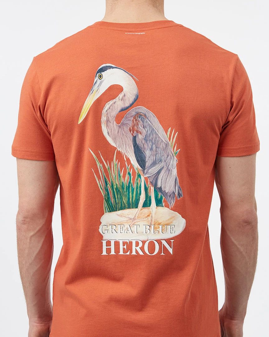 Tentree National Geographic Great Blue Heron T-Shirt 9 Tentree National Geographic Great Blue Heron T-Shirt