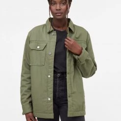 Tentree Treeline Canvas Unisex Jacket Women