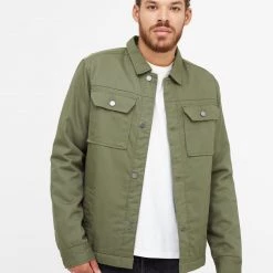 Tentree Treeline Canvas Unisex Jacket Women