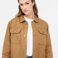 Tentree Treeline Canvas Unisex Jacket Women