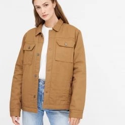 Tentree Treeline Canvas Unisex Jacket Women