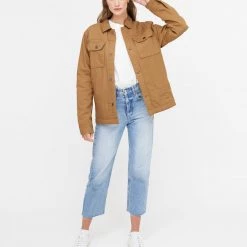 Tentree Treeline Canvas Unisex Jacket Women