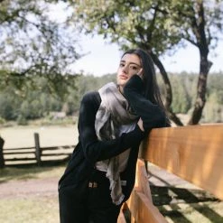 Tentree Cotton Geo Blanket Scarf Scarves