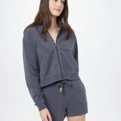 Tentree French Terry Relaxed Zip Hoodie Women
